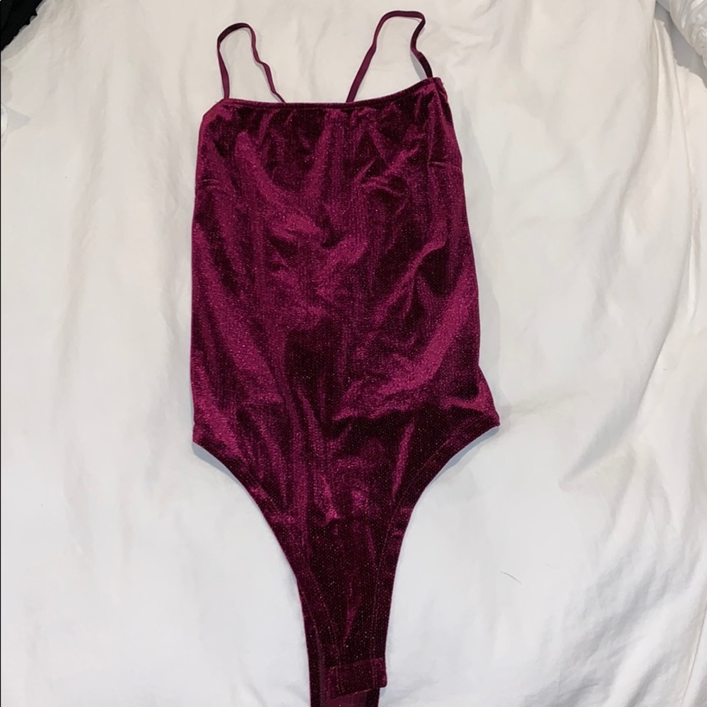 Maroon Bodysuit